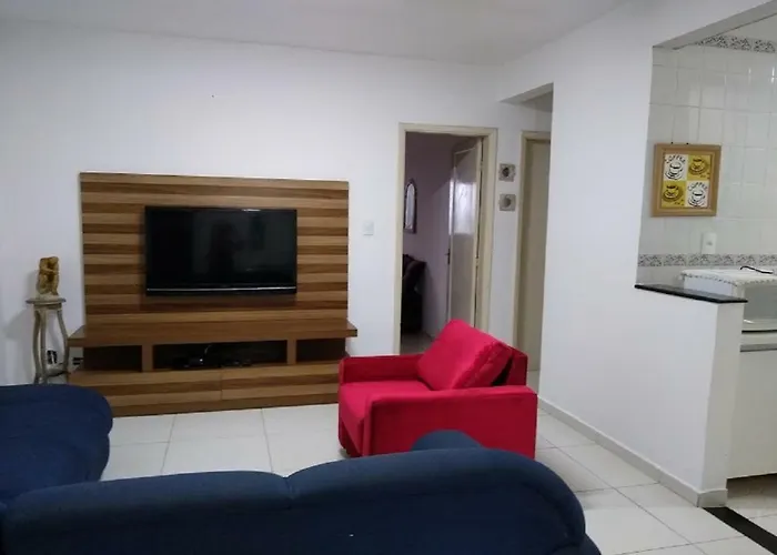 Apartamento Amplo Com Vista Para O Mar Na Praia Grande